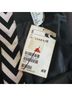 H&M Chevron-herringbone Black White Casual Skirt Size 12 - photo 7