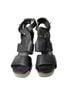 Stuart Weitzman Solid Black Sandals Size 10 - photo 1
