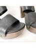 Stuart Weitzman Solid Black Sandals Size 10 - photo 9