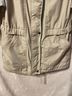 London Fog Print Tan Blue Jacket Size M - photo 5