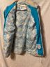 London Fog Print Tan Blue Jacket Size M - photo 8