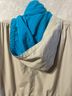 London Fog Print Tan Blue Jacket Size M - photo 6