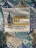 London Fog Print Tan Blue Jacket Size M - photo 3