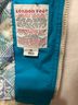 London Fog Print Tan Blue Jacket Size M - photo 4