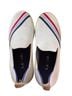 ROTHY'S 100% Recycled Plastic Stripes White Flats Size 4 - photo 1