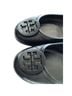 Tory Burch 100% Leather Black Flats Size 6 1/2 - photo 4