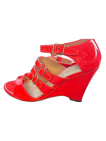 J.Crew patent buckle Wedges (view 1)