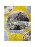 Tory Burch 100% Silk Print Yellow Blue Scarf One size - photo 2