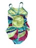 Speedo Graphic Multi Color One Piece Swimsuit Size 16 - photo 2