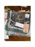 Tory Burch 100% Silk Print Blue Green Scarf One size - photo 9