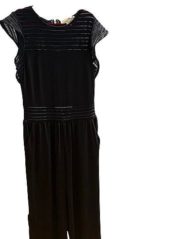 Michael Kors Flutter Mesh Sleeve Jumpsuit Jumpsuit (view 1)