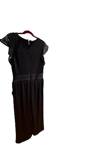 Michael Kors Flutter Mesh Sleeve Jumpsuit Jumpsuit (view 2)