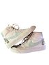 Nike White Blue Sneakers Size 8 1/2 - photo 1