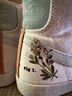 Nike White Blue Sneakers Size 8 1/2 - photo 8