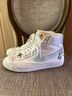 Nike White Blue Sneakers Size 8 1/2 - photo 5