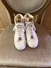 Nike White Blue Sneakers Size 8 1/2 - photo 4