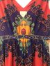 ModCloth 100% Polyester Print Multi Color Casual Dress Size M - photo 4
