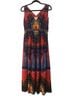 ModCloth 100% Polyester Print Multi Color Casual Dress Size M - photo 1