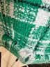 CAbi 100% Cotton 100% Polyester Plaid Green White Jacket Size L - photo 6