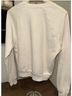 Eterne 100% Cotton Ivory Sweatshirt Size M - photo 10