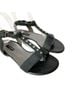 Paul Green Black Sandals Size 6 1/2 - photo 1