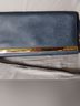 Michael Kors 100% Leather Blue Gold Clutch One size - photo 4