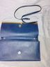 Michael Kors 100% Leather Blue Gold Clutch One size - photo 8