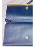 Michael Kors 100% Leather Blue Gold Clutch One size - photo 9