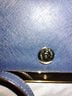 Michael Kors 100% Leather Blue Gold Clutch One size - photo 10