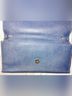 Michael Kors 100% Leather Blue Gold Clutch One size - photo 11