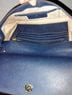 Michael Kors 100% Leather Blue Gold Clutch One size - photo 12