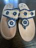 Jack Rogers Tan Blue Sandals Size 8 - photo 5
