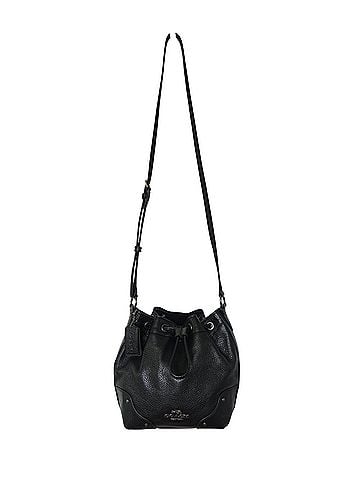 Coach Baby Mickie Leather Bucket Bag (view 1)