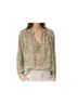 Vince. 100% Silk Floral Multi Color Long Sleeve Blouse Size S - photo 1