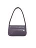 Brie Leon 100% Polyurethane Solid Purple Shoulder Bag One size - photo 2