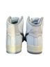 Nike 100% Leather White Silver Sneakers Size 9 - photo 2