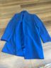 Alice + Olivia Blue Green Blazer Size S - photo 4