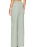 Amanda Uprichard Silver Gray Green Casual Pants Size S - photo 2