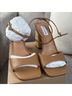 Steve Madden Tan Brown Heels Size 9 1/2 - photo 5