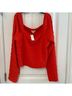 Maeve Orange Long Sleeve Top Size XL - photo 4