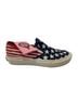 Straye 100% Canvas Stars Stripes Blue Red White Sneakers Size 9 - photo 2