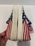 Straye 100% Canvas Stars Stripes Blue Red White Sneakers Size 9 - photo 12