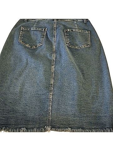 Shein Denim Skirt (view 2)