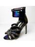 BCBGeneration Black Purple Heels Size 7 - photo 3