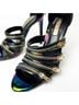 BCBGeneration Black Purple Heels Size 7 - photo 8