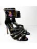 BCBGeneration Black Purple Heels Size 7 - photo 5