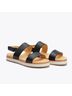 Nisolo 100% Leather 100% Rubber Black Sandals Size 9 - photo 4