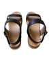 Nisolo 100% Leather 100% Rubber Black Sandals Size 9 - photo 2