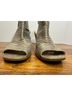 Paul Green 100% Leather Silver Wedges Size 10 - photo 4