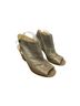 Paul Green 100% Leather Silver Wedges Size 10 - photo 1